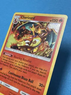 Pokemon TCG Charizard 14/181 Cracked Ice Holo Promo Sun & Moon Team Up - Image 2