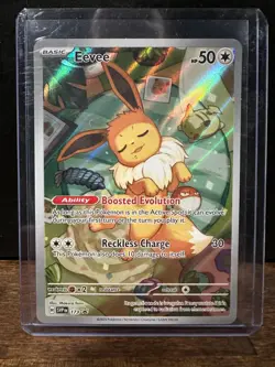 Eevee 173 Holo Pokemon Black Star Promo Prismatic Evolutions NM - Image 1
