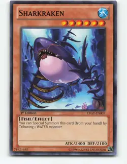 Sharkraken LTGY-EN007 1st Edition YuGiOh card - Image 1