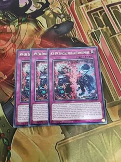 3X K9-EW Special Release Experiment (JUSH-EN041) - Rare - 1st Edition NM Yugioh - Image 1