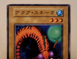 Yugioh! Japanese Exclusive Common Aqua Snake BOOSTER5 No_Ref Initial First 1999 - Image 2