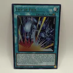 Yugioh Fist of Fate EG01-EN003 Ultra Rare 1st Ed NM Holo Collectible Card - Image 1