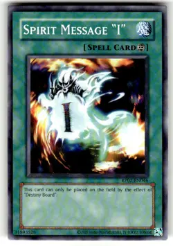 YuGiOh! - Spirit Message "I" RP02-EN046 Common Unlimited (Reprint) Near Mint - Image 1