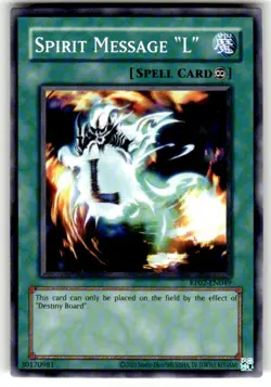 YuGiOh! - Spirit Message "L" RP02-EN049 Common Unlimited (Reprint) Near Mint - Image 1