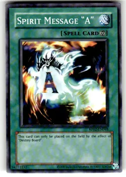YuGiOh! - Spirit Message "A" RP02-EN048 Common Unlimited (Reprint) Near Mint - Image 1
