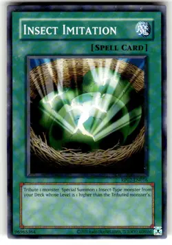 YuGiOh! - Insect Imitation RP02-EN016 Common Unlimited (Reprint) Near Mint - Image 1