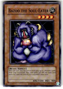 YuGiOh! - Bazoo The Soul-Eater RP02-EN041 Common Unlimited (Reprint) Near Mint - Image 1