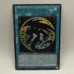 Yugioh Divine Evolution EG01-EN004 Ultra Rare 1st Ed NM Collectible Card - Image 1