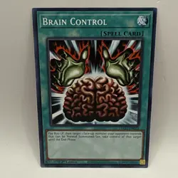 Brain Control EG01-EN023 Egyptian God Deck: Obelisk the Tormentor 1st Ed Yugioh - Image 1