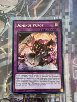 Yugioh Dominus Purge MP25-EN095 Prismatic Secret Rare 1st Ed. NM - Image 1