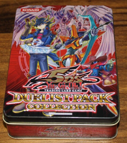 Yugioh 5DS Duelist Pack Collection Empty Card Collectible Tin - Image 1