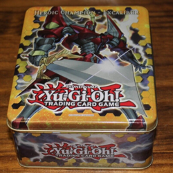 Yugioh 2012 Heroic Champion Excalibur Empty Card Collectible Tin - Image 1