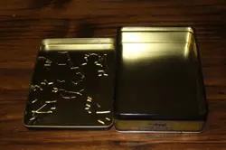Yugioh 5DS Duelist Pack (Gold) Collection Empty Card Collectible Tin Slight Dent - Image 4