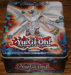 Yugioh 2012 Evolzar Dolkka Empty Card Collectible Tin - Image 1