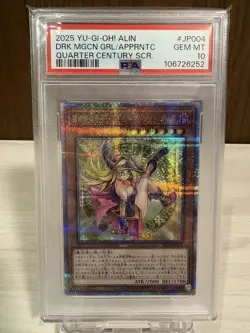 PSA10 Black Magician Girl 25th Secret Rare YuGiOh Collector Gem MT - Image 1