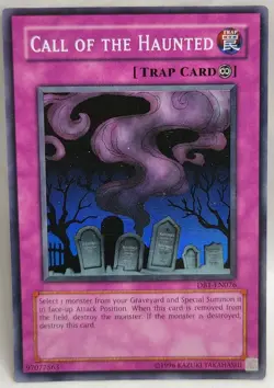 YUGIOH CALL OF THE HAUNTED DB1-EN076 SUPER NM - Image 1
