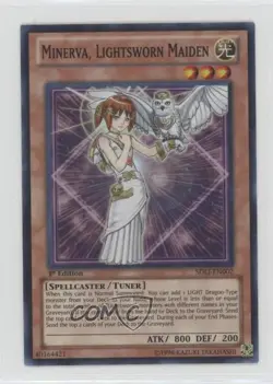 Minerva Lightsworn Maiden 1st Ed. YuGiOh Realm of Light Structure Deck - Image 1