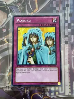 Yugioh Waboku BP02-EN170 Mosaic Rare 1st Ed. NM - Image 1