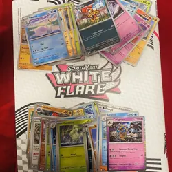 Pokemon White Flare Lot of 20 Cards - Image 1