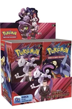 SCARLATTO VIOLETTO RIVALI PREDESTINATI Carte POKEMON Box 36 Pacchetti ITALIANO - Image 1