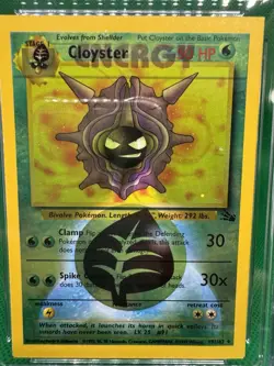 Pokemon 1999 Make Ready Test Print - Cloyster Grass Energy ERROR CARD 1/1 - RARE - Image 3