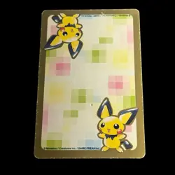 SILVER LUGIA POKEMON JAPANESE POKER PLAYING CARD QUEEN OF CLUBS - Image 2