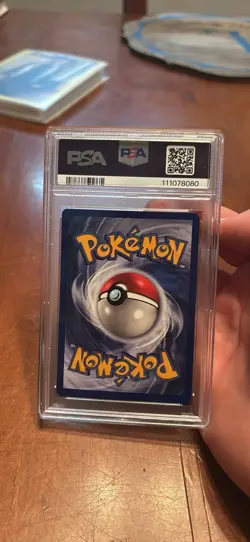 1999 Pokemon Aerodactyl 1/62 1st Edition Holo Card Pre-Release Fossil Psa 8 - Image 2
