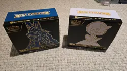 *NO PACKS/CARDS* BOTH Pokemon Center Mega Evolution ETBs - Boxes w/ Accessories - Image 1