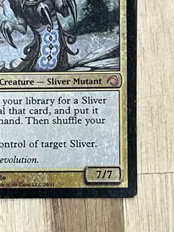 MTG Magic Card Sliver Overlord Foil 24/41 PDS Premium Deck Series Played - Image 4