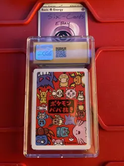 Pikachu Old Maid Pokemon Playing Cards JPN CGC Pristine 10 - Image 2
