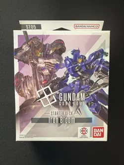 GUNDAM CARD GAME Starter Deck Iron Bloom English New + 5 Newtype Rising Boostere - Image 3