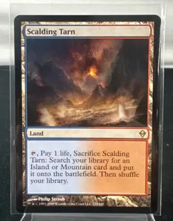 Magic The Gathering: Scalding Tarn Zendikar Regular - ST10 - Image 1
