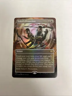 Teferi’s Protection Borderless Foil MTG Double Masters 2022 - Image 1