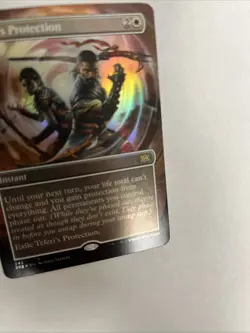 Teferi’s Protection Borderless Foil MTG Double Masters 2022 - Image 2