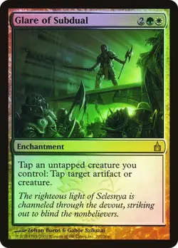 Ravnica: City of Guilds MTG FOIL Glare of Subdual Magic - Image 1