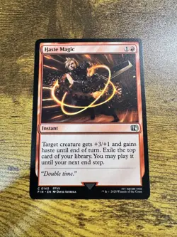 Haste Magic C 0140 - Final Fantasy MTG Magic The Gathering (Regular) - Image 1