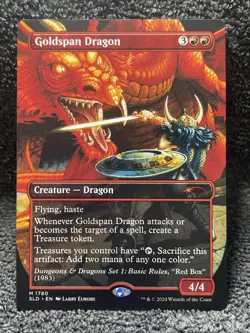 Goldspan Dragon Secret Lair Drop Regular - Image 1