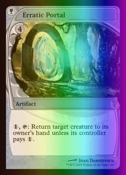 MTG Magic the Gathering Erratic Portal (220/390) Mystery Booster 2 LP FOIL - Image 1