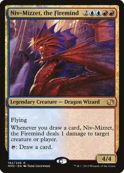 MTG Niv-Mizzet, the Firemind (182/265) Modern Masters 2015 LP - Image 1