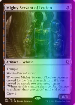 Mighty Servant of Leuk-o (324/1080) CLB LP FOIL - Image 1