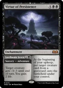 Virtue of Persistence (Wilds of Eldraine) - NM Pack Fresh MTG - Image 1