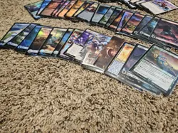 Magic The Gathering: Final Fantasy Bulk Lot Bordless, Holo Foil, Rares, Lands - Image 5