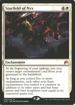 MTG Starfield of Nyx (033) *Non-Foil* Base Mythic Magic Origins 2015 NM/MT - Image 1