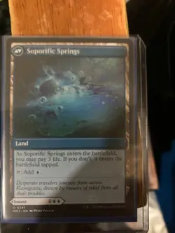 Magic The Gathering Sink into Stupor/Soporific Springs 0241 - Image 2