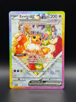 Eevee ex 174 Sv: Scarlet & Violet Black Star Promo Holo Pokemon TCG NM - Image 1