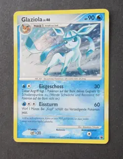 Pokemon Glaziola 20/100 Majestatischer Morgen Deutsch Holo 2008 rar - Image 1