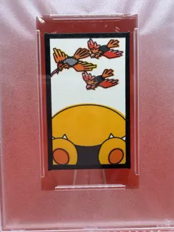 2013 Snorlax Fearow Spearows Pokemon Hanafuda Kano-August MINT 9 PSA TCG Vintage - Image 2