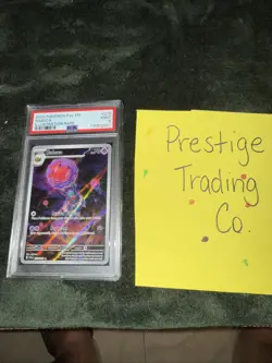 Pokemon 2023 Paldea Evolved Illustration #215 Rabsca PSA 9 - Image 1