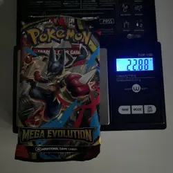 (VERY HEAVY) 22.88g Pokemon TCG Mega Evolution Booster Pack (SEALED)✅ - Image 1
