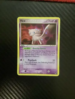 Pokemon TCG MEW 4/17 POP Series 4/17 Promo Holo Rare HP - Image 1